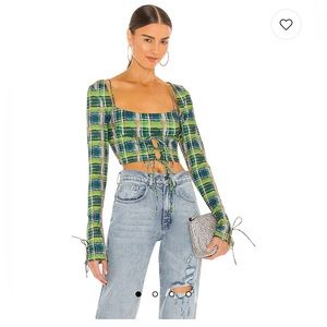 Danielle Guizio 2 Piece Plaid Set